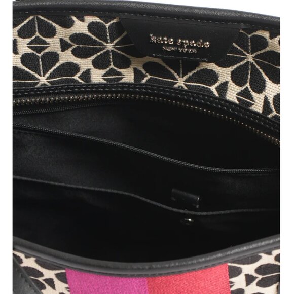 kate spade Spade Flower Jacquard Stripe Market Medium Tote - Picture 6 of 6